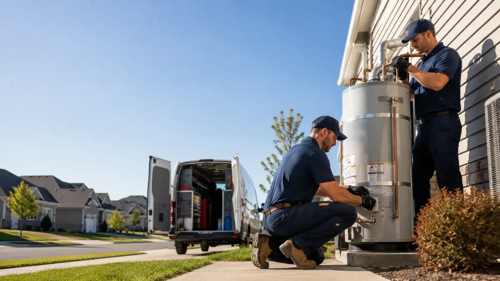 Water Heater Installation in Ben Franklin, TX